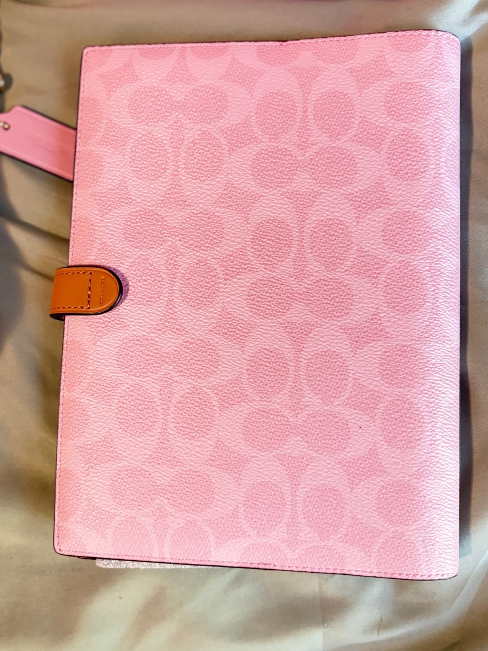Coach powder pink Signature Canvas set - Picture 9 of 9